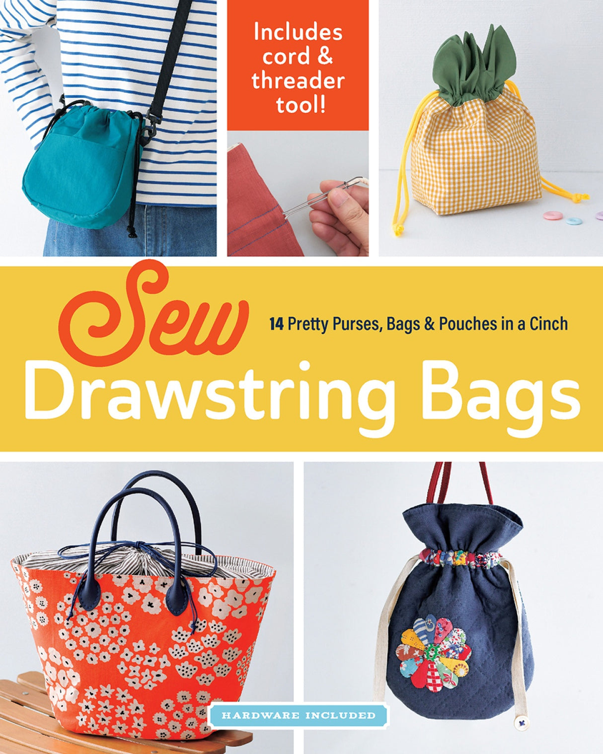 Sew Drawstring Bags by Zakka Workshop