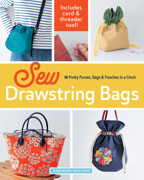 Sew Drawstring Bags by Zakka Workshop