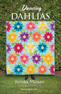Dancing Dahlias Downloadable Pattern by Krista Moser, The Quilted Life