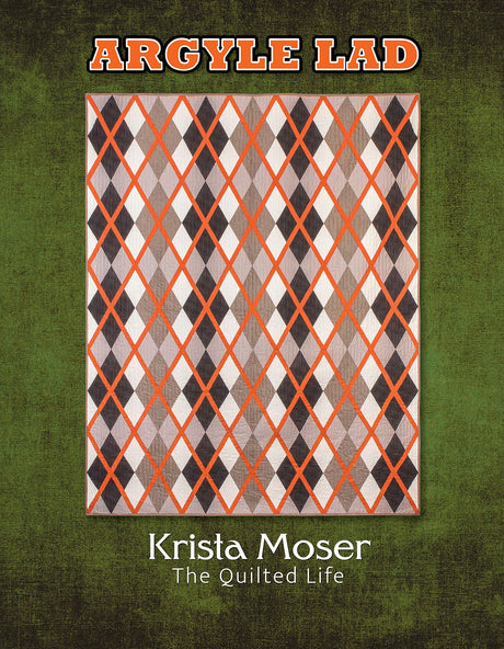 Argyle Lad Downloadable Pattern by Krista Moser, The Quilted Life