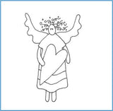 Back of the Angels - Month Twelve Pattern by Come Quilt