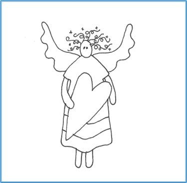 Back of the Angels - Month Twelve Pattern by Come Quilt