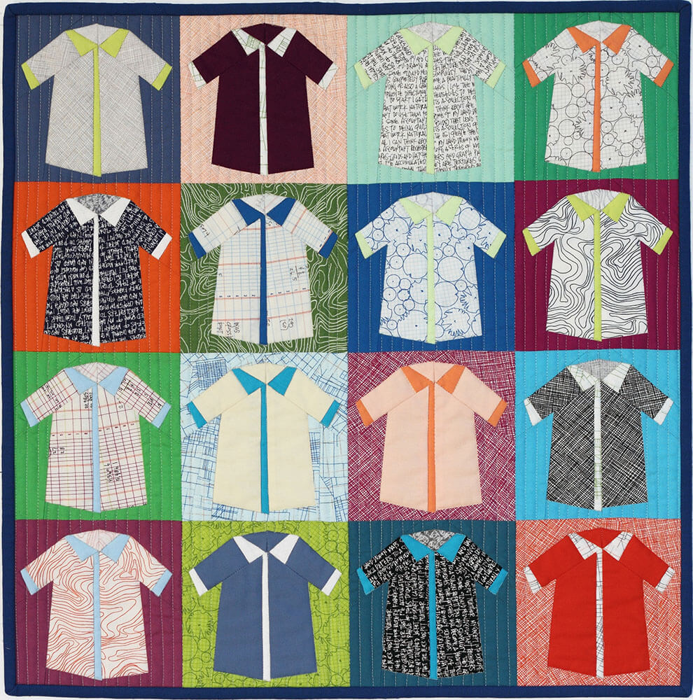Shirts Quilt Pattern by Carolyn Friedlander