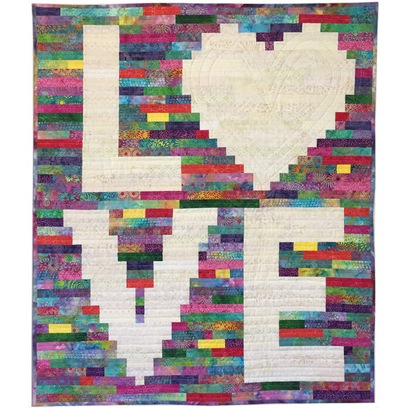 A Scrappy Kind of Love Downloadable Pattern by J Michelle Watts Designs