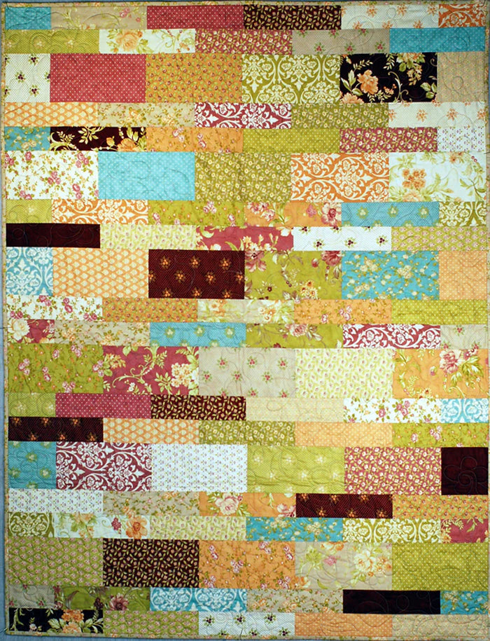 Fieldstone Quilt Pattern by Sweetgrass Creative Designs