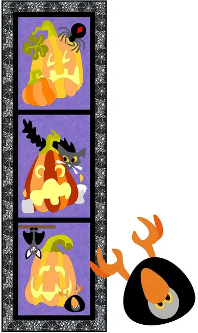 Pumpkin Party, Door Banner 1 Downloadable Pattern