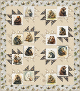 Bear Tracks Downloadable Pattern by Quilting Renditions