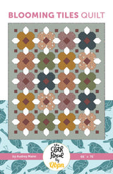Blooming Tiles Quilt Downloadable Pattern in Charmed & Treasured fabrics