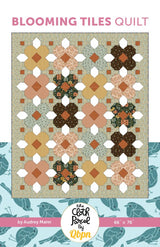 Blooming Tiles Quilt Downloadable Pattern in Worth Repeating fabrics