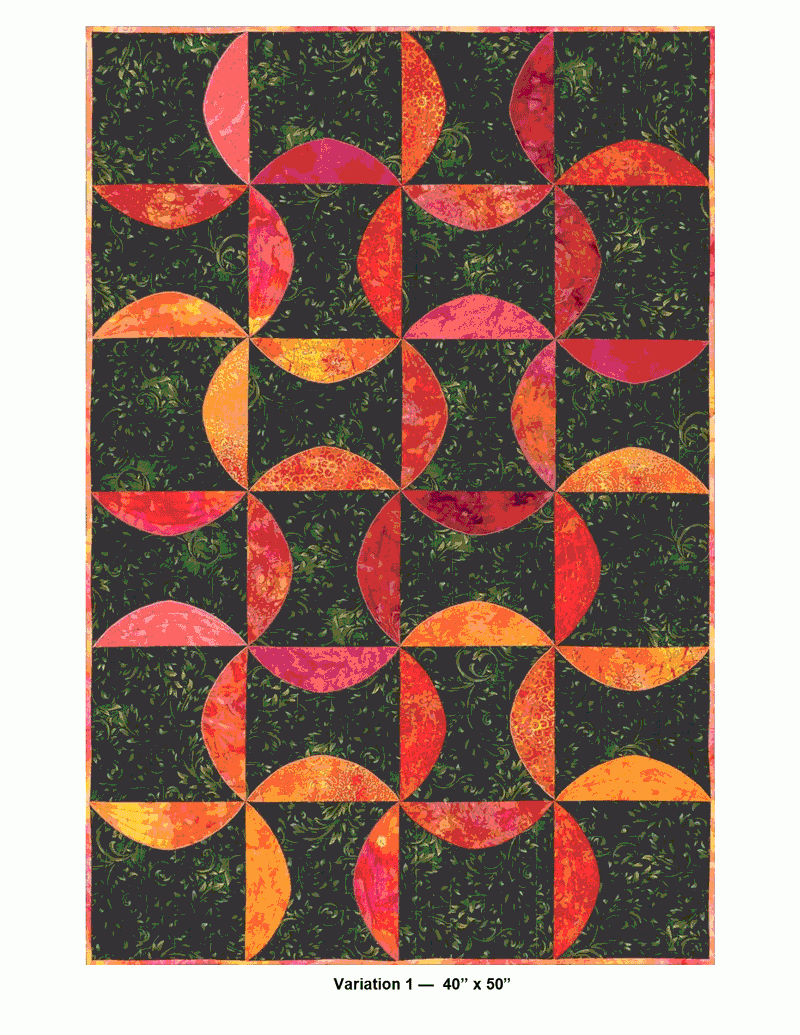 Blooming Wonderful Pattern by Black Cat Creations