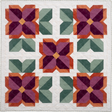 Sunny Blooms Quilt Downloadable Pattern by In The Light Quilts
