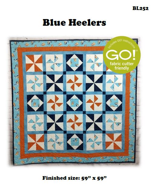 Blue Heelers Downloadable Pattern by Beaquilter