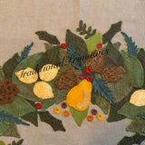 Colonial Holidays Wool Applique Pattern by Traditional Primitives