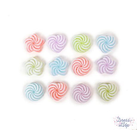 Candy Lane Buttons by Dress It Up