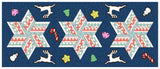 Candy Stripes Apron & Table Runner Downloadable Pattern in Love You to the Moon fabrics