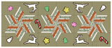 Candy Stripes Apron & Table Runner Downloadable Pattern in Worth Repeating fabrics