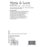 Marie & Louis Quilt Pattern