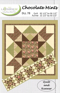Chocolate Mints Downloadable Pattern by Lavender Lime Quilting