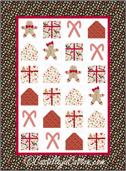 Christmas Baking Quilt Pattern by Castilleja Cotton
