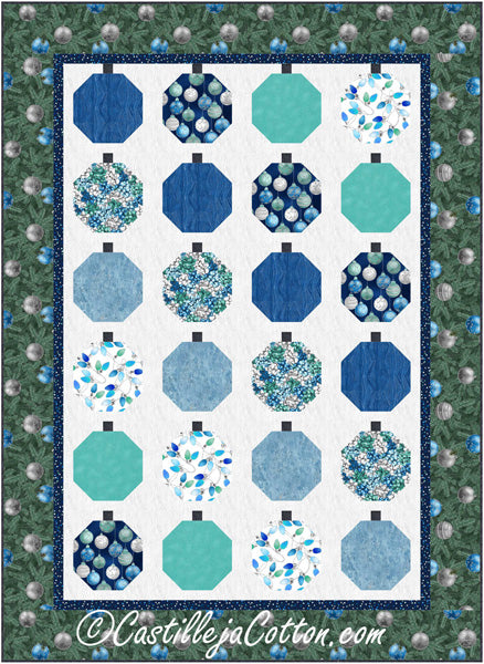 Traditional Ornaments Quilt Pattern by Castilleja Cotton