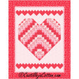 Sweet Hearts Lap Quilt Pattern by Castilleja Cotton