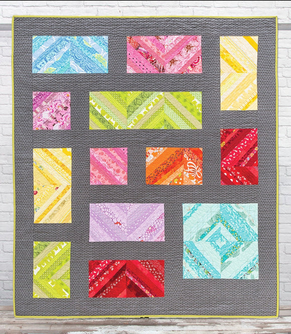 Color Me Happy Quilt Pattern by Sewn Wyoming