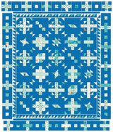 Confetti Weave Quilt Downloadable Pattern in Brave Your Way fabrics