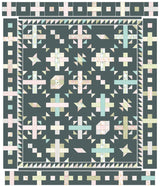 Confetti Weave Quilt Downloadable Pattern in Little Posies fabrics