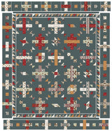 Confetti Weave Quilt Downloadable Pattern in The Homestead fabrics