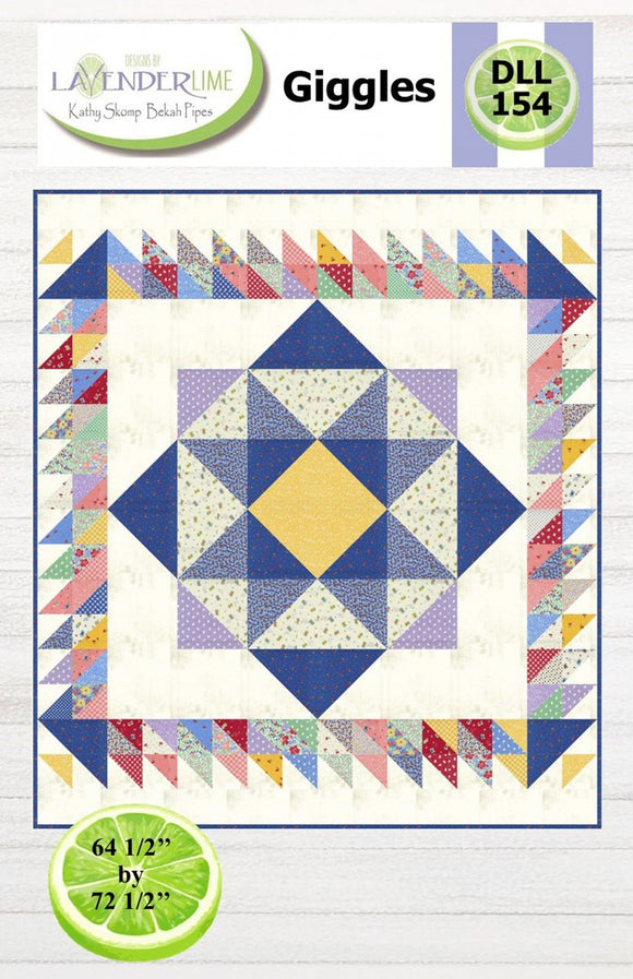 Giggles Downloadable Pattern by Lavender Lime Quilting