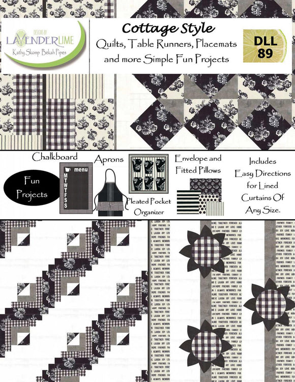 Cottage Style Downloadable Pattern by Lavender Lime Quilting
