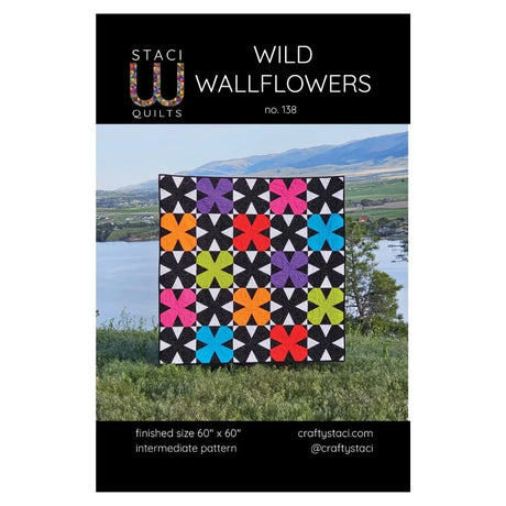 Wild Wallflowers Downloadable Pattern by Staci W Quilts