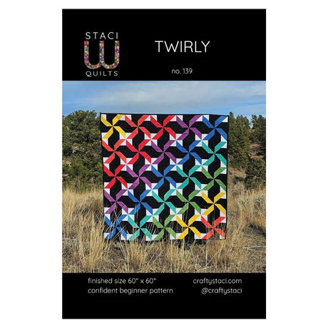 Twirly Downloadable Pattern by Staci W Quilts