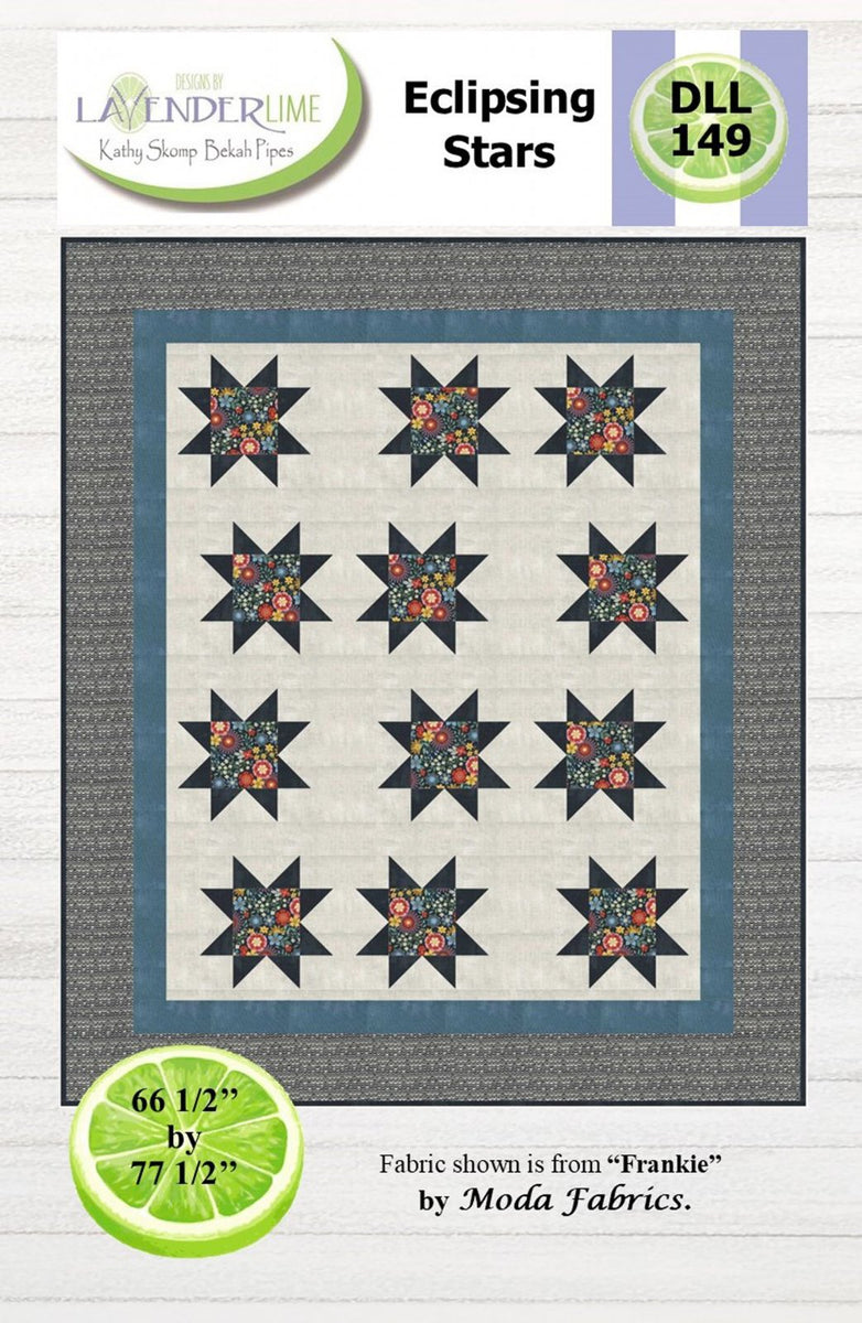 Eclipsing Stars Downloadable Pattern – Quilting Books Patterns and Notions