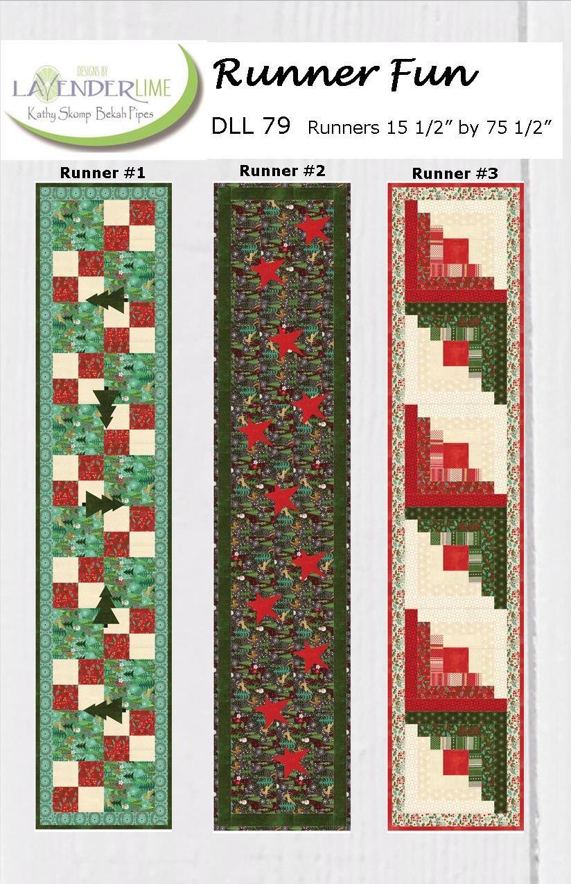 Runner Fun Quilt Pattern by Lavender Lime Quilting