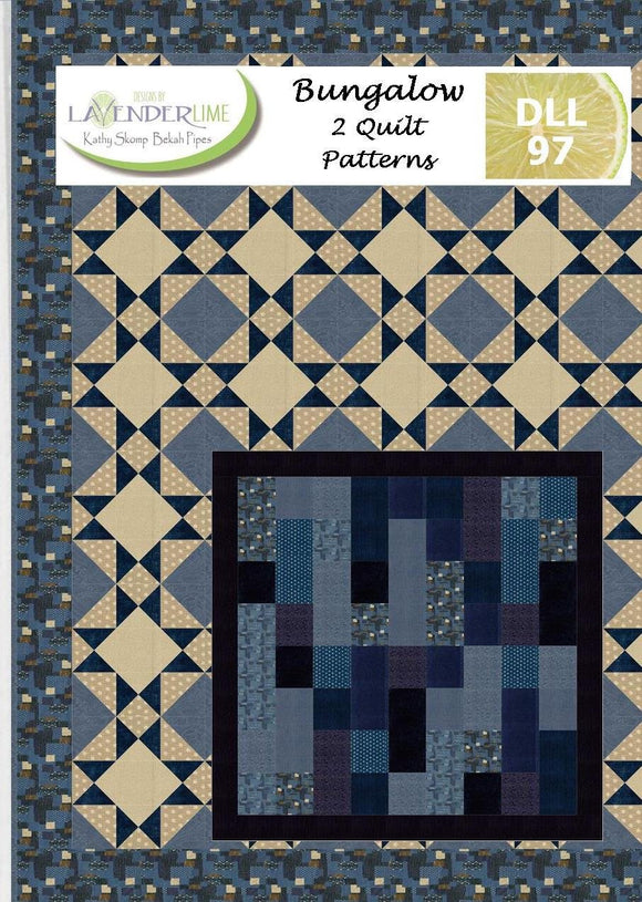 Bungalow Downloadable Pattern by Lavender Lime Quilting