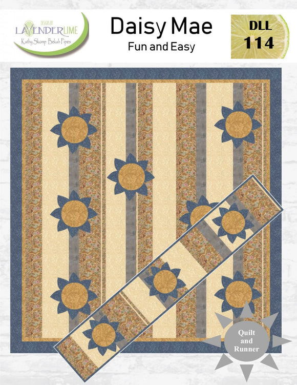 Daisy Mae Downloadable Pattern by Lavender Lime Quilting