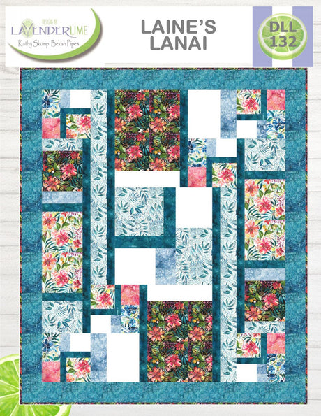 Laines Lanai Downloadable Pattern by Lavender Lime Quilting