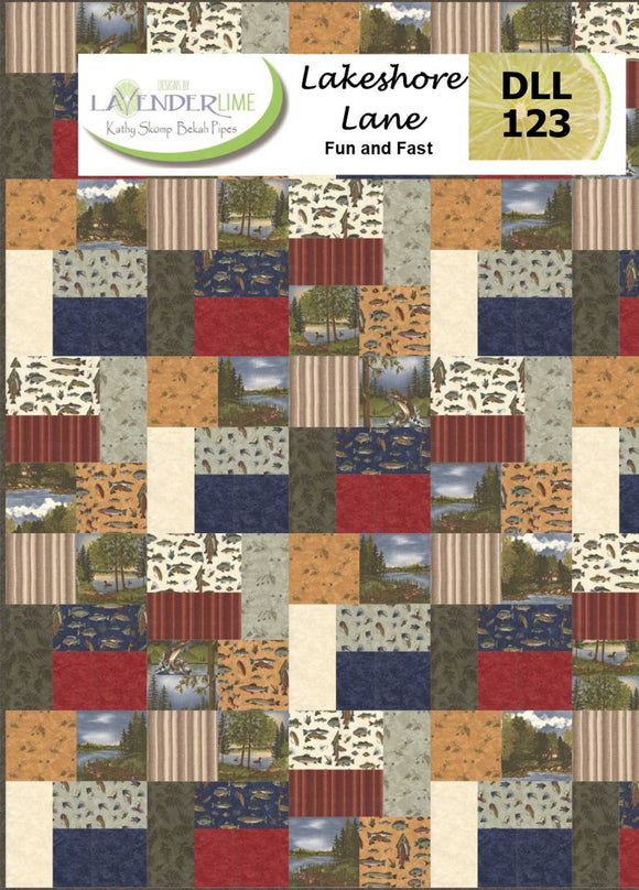 Lakeshore Lane Downloadable Pattern by Lavender Lime Quilting