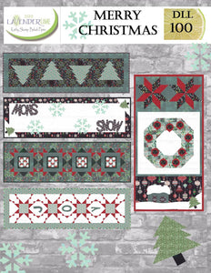 Merry Christmas Downloadable Pattern by Lavender Lime Quilting