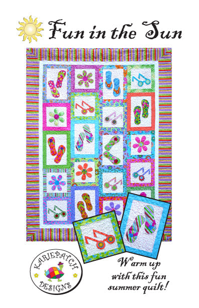 Fun in the Sun Pattern by Karie Patch Designs