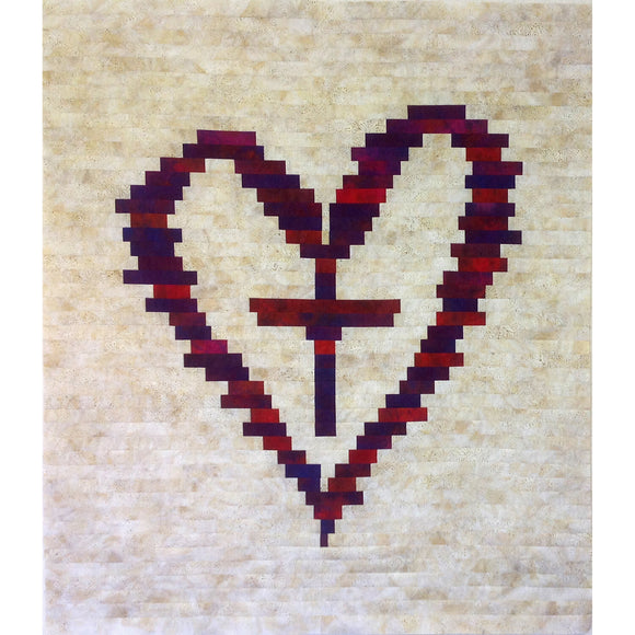 Cross Your Heart Downloadable Pattern by J Michelle Watts Designs