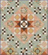 Dawning Star Quilt Downloadable Pattern in Worth Repeating fabrics