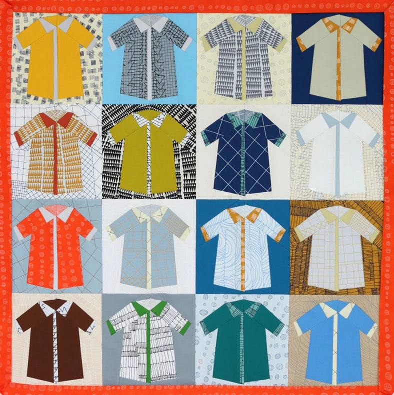 Shirts Quilt Pattern by Carolyn Friedlander