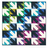 Dual Directions Quilt Pattern by Whole Circle Studio