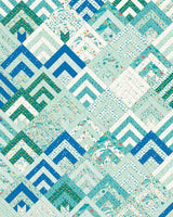 Dyehouse Quilt Pattern in Brave Your Way fabrics
