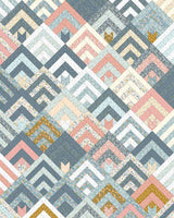 Dyehouse Quilt Pattern in Petals & Hazel fabrics