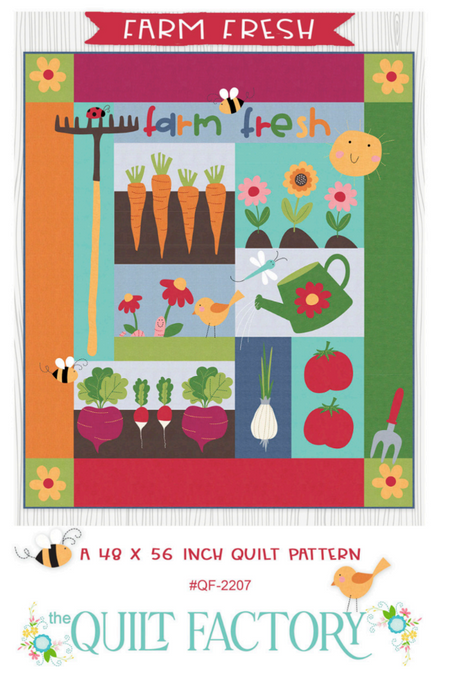 Farm Fresh Quilt Pattern by The Quilt Factory