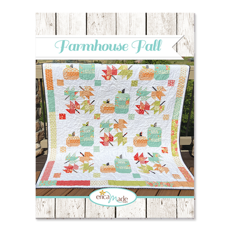 Farmhouse Fall Quilt Pattern by Confessions of a Homeschooler