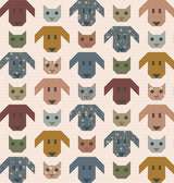 Felix & Fido Quilt Pattern in Charmed & Treasured fabrics